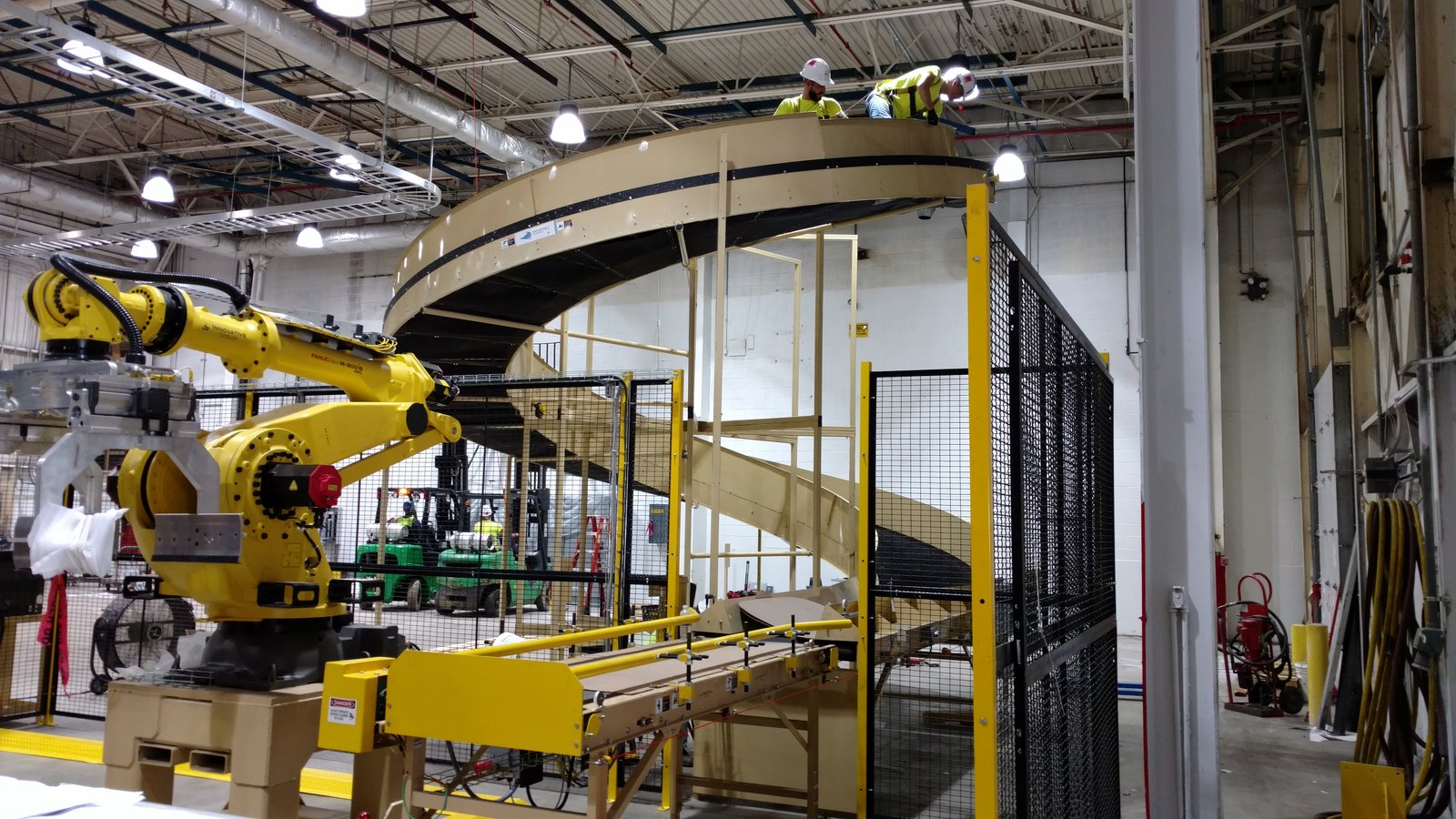 Conveying, conveyor line, factory