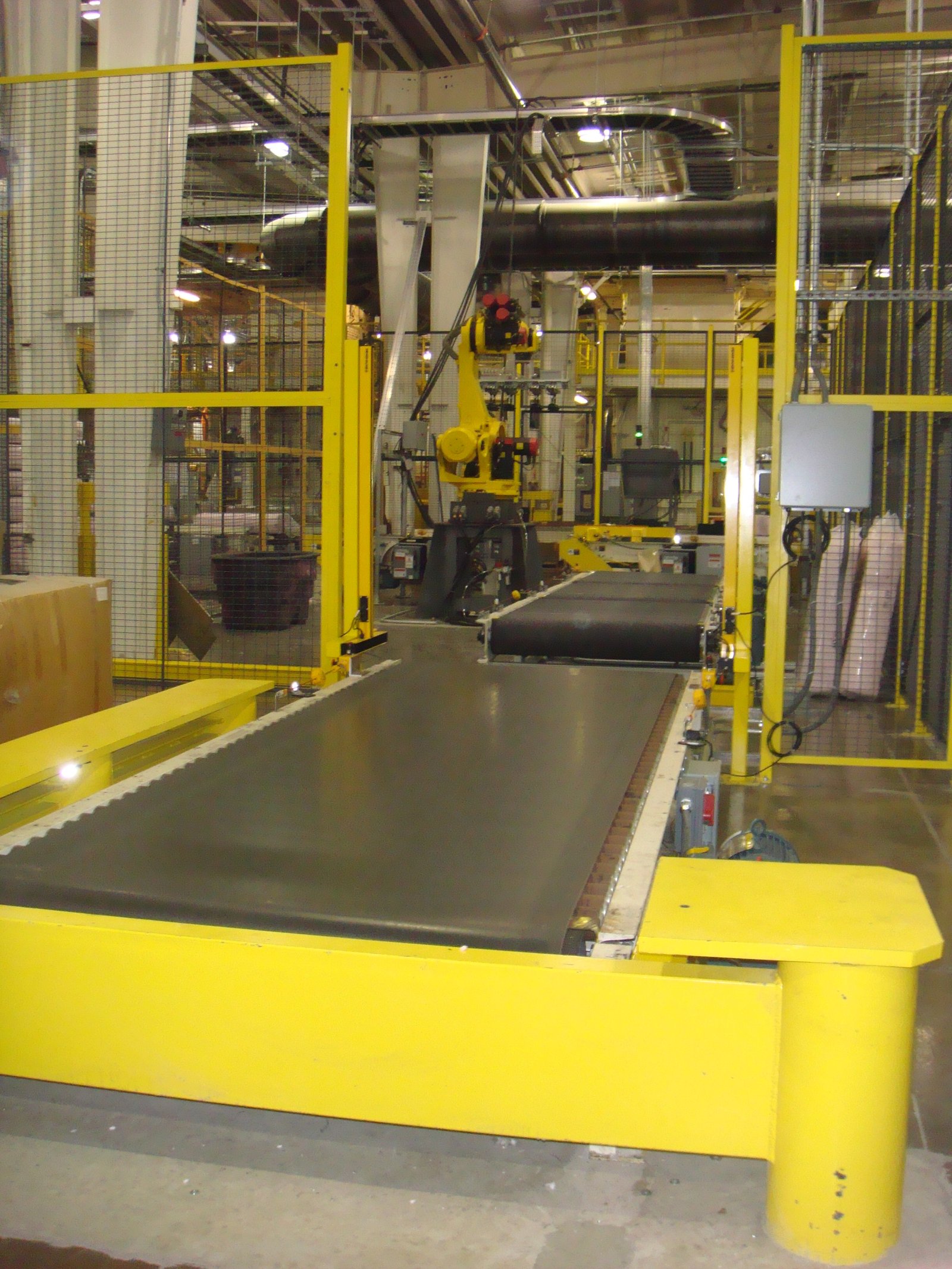 Robotics, palletizing, sorting line